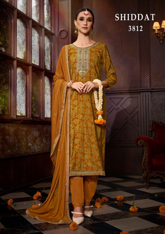 Rang Shiddat Muslin By Kessi Churidar Dress Material Catalog